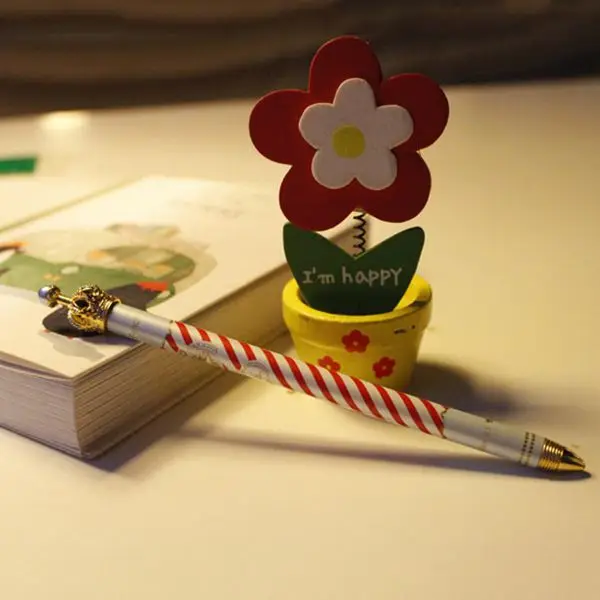 6 шт Студенческая креативная канцелярская шариковая ручка с короной|Шариковые