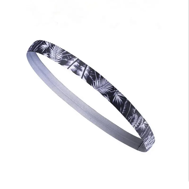 Модная повязка для волос с принтом прогулок езда на велосипеде Бег мужчин и