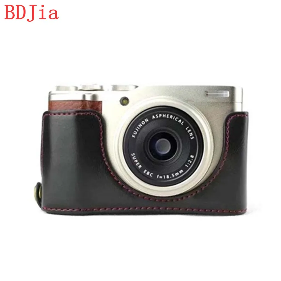 Модная сумка для камеры чехол Fujifilm XF10 комплект из искусственной кожи с