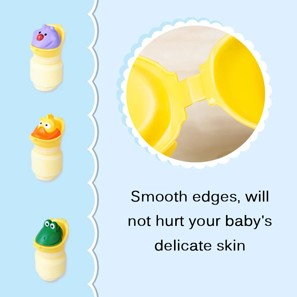 Мультяшные дорожные горшки для малышей детей Писсуар путешествий на открытом