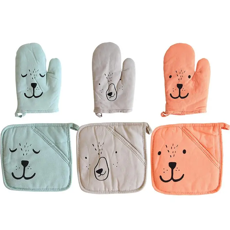 1 шт. утолщенные изолированные перчатки для микроволновой печи противоожоговый