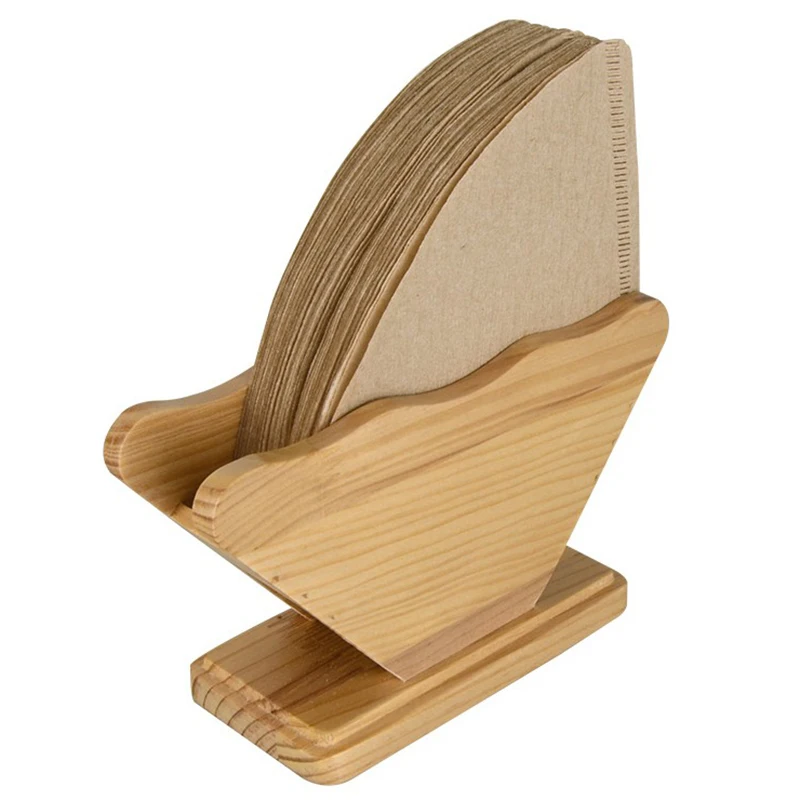 Sector Coffee Filter Paper Holder Filters Dispenser Rack Shelf Storage Tool Kitchen Tools | Дом и сад