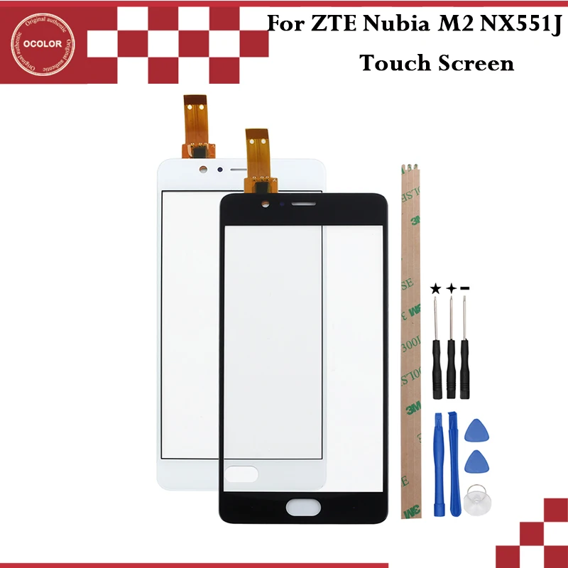 Ocolor для ZTE Nubia m2 NX551J Сенсорный экран сенсорный Панель датчик кодирующего