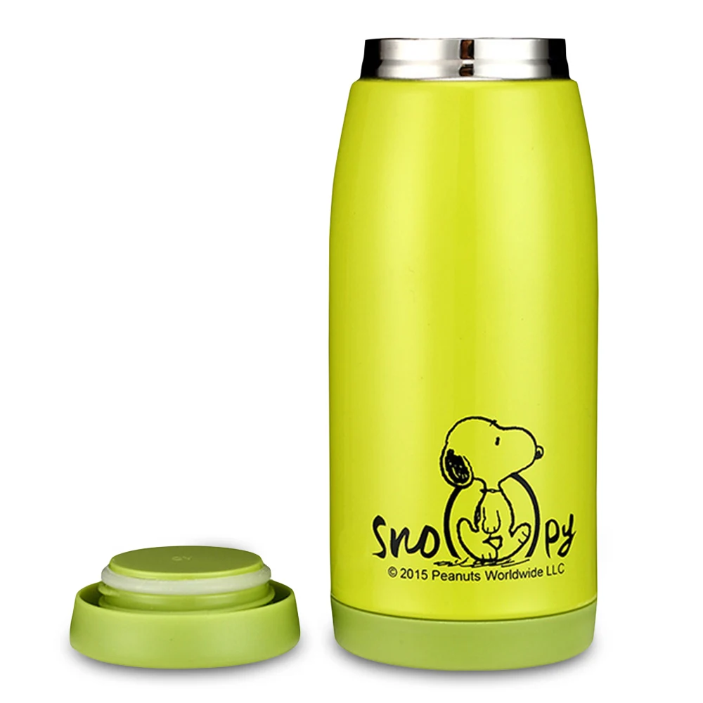 SNOOPY 350 мл из нержавеющей стали мультфильм изоляционный стаканчик теплоизоляция