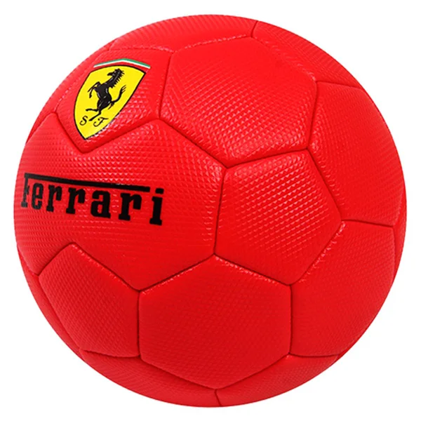 FERRARI Высококачественная ПВХ резиновая поверхность футбольный мяч машина шитье