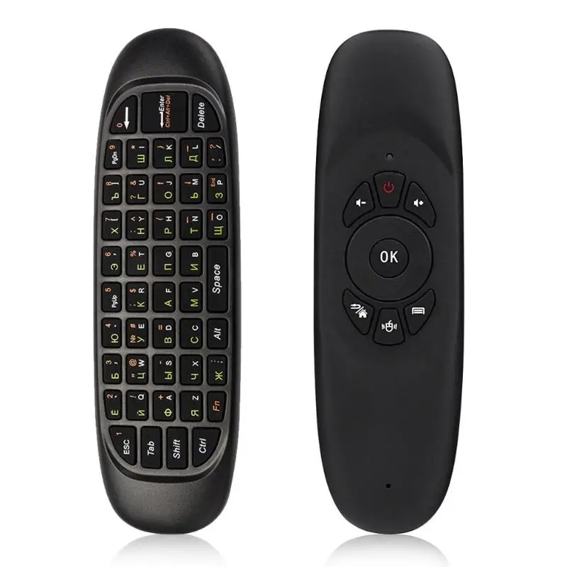 2 4 GHz G64 Fly Air Mouse русская Беспроводная клавиатура Пульт дистанционного управления