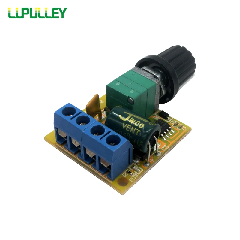 LUPULLEY микро ШИМ-регулятор скорости двигателя/контроллер постоянного тока 5в-35в
