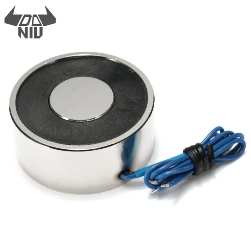 

DANIU DC 12V Электромагнит с электромагнитным подъемом 40 кг 10 Вт ELE-P49/21
