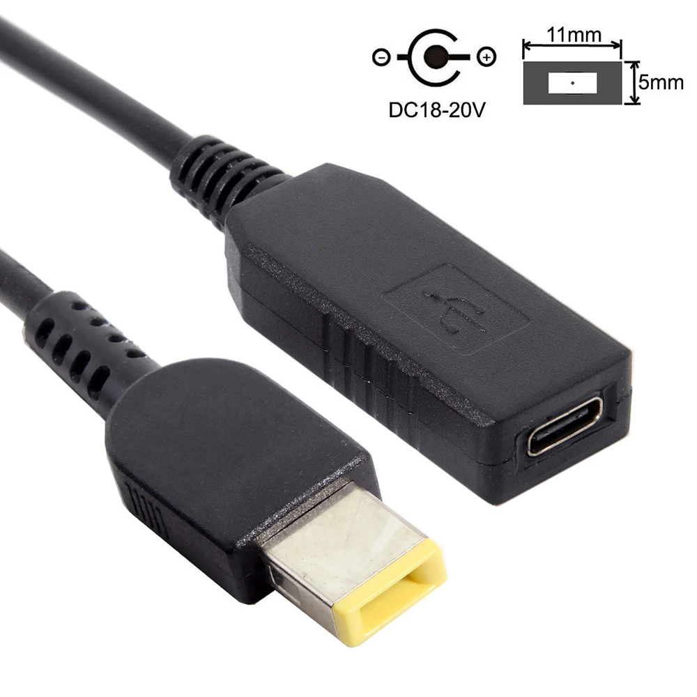 Usb 3 1 Type C к Dc 20V 11 5 0 мм для Dell Hp Power Plug Pd эмулятор триггер нагрузки кабель ноутбука