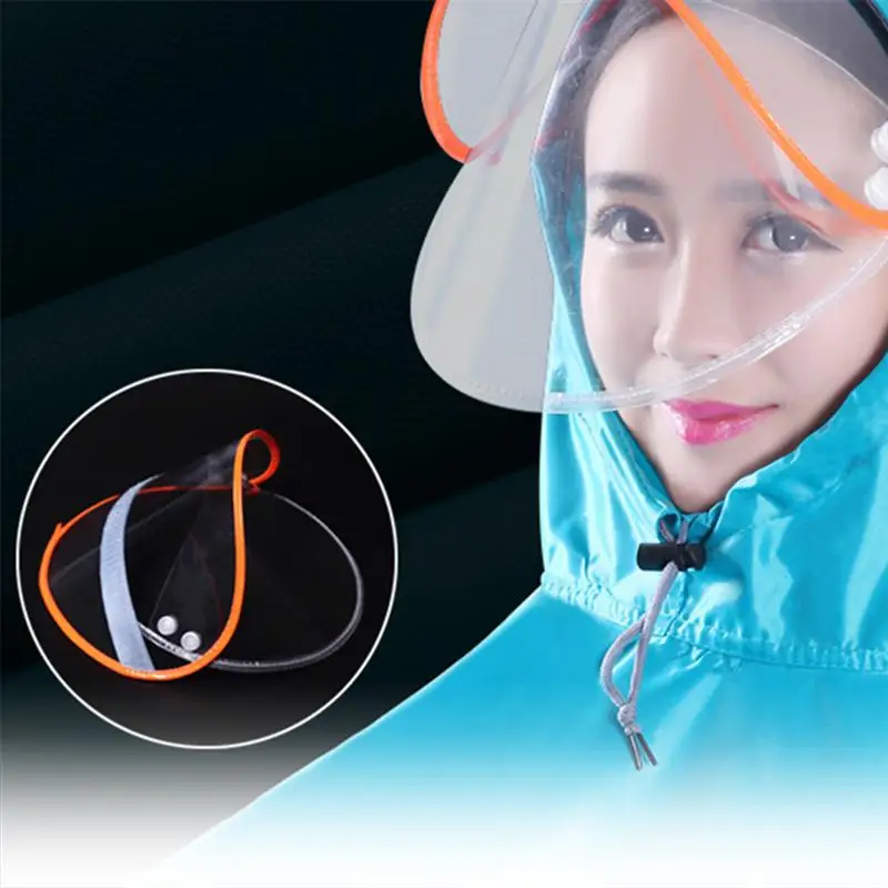 1 шт. дождевик прочный уплотненный водонепроницаемый из ткани Оксфорд пончо для