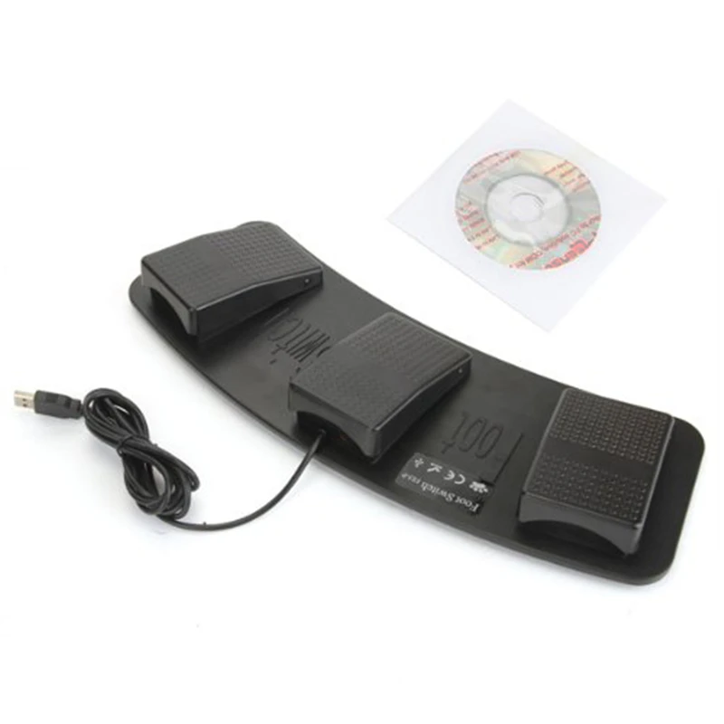 Fs3 P Usb тройной Ножной Переключатель педаль управления клавиатура мышь 3 педали