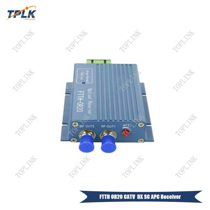 Алюминиевый CATV FTTH AGC Micro SC APC SX разъем для PON OR20 волоконно оптический приемник