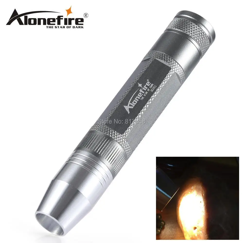 AloneFire HG001 желтый светодиодный фонарик Ручной Портативный 18650 для оценки