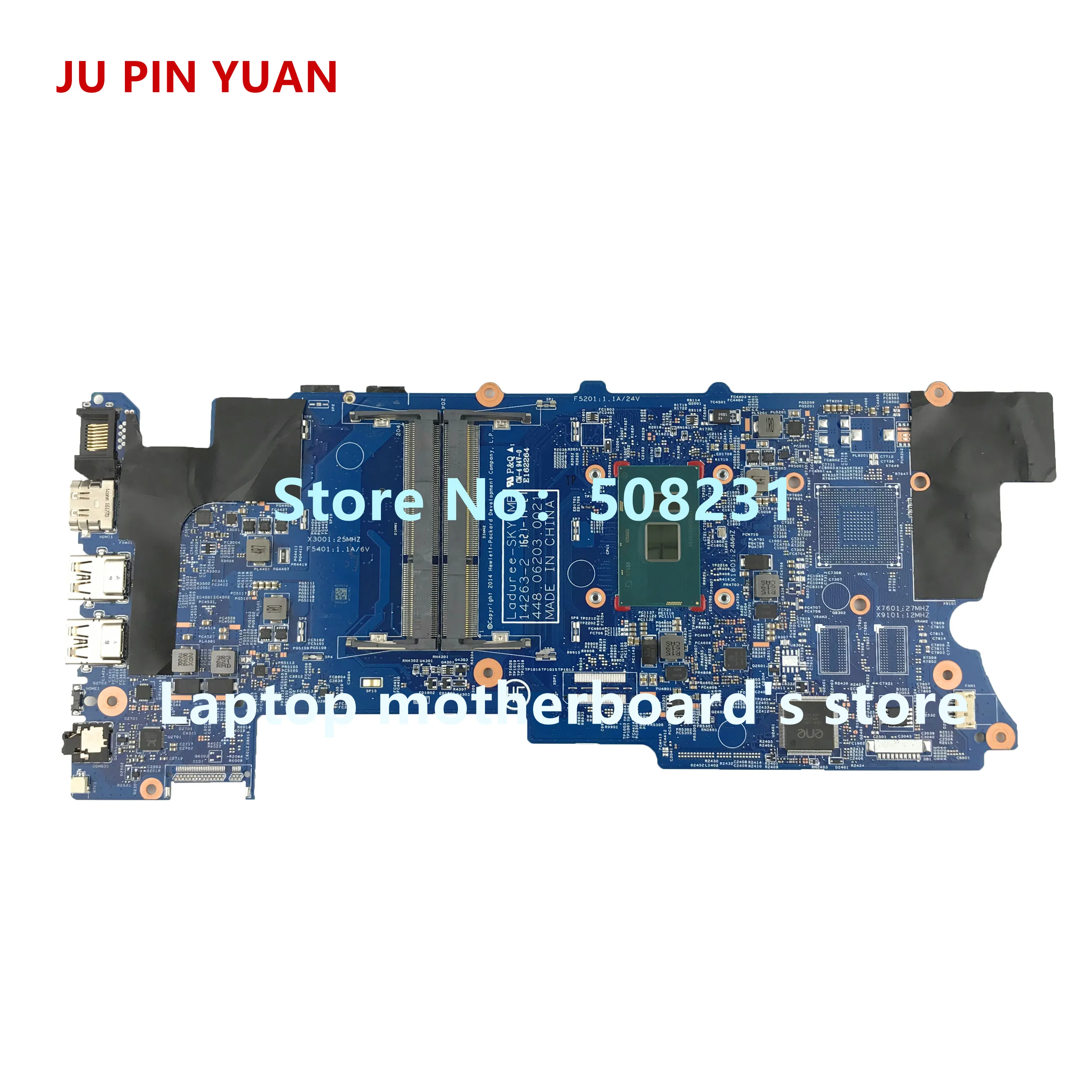 JU PIN YUAN 811095 501 601 448.06203.0021 для ноутбука HP ENVY X360 CONVERTIBLE 15 BK W 15T W|Материнские платы