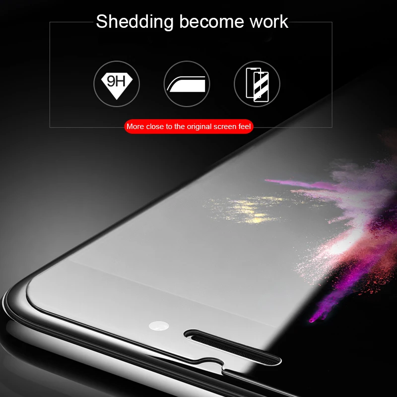 9H закаленное стекло для iPhone 5S 5 SE 5C 6 6S 7 8 Plus 10 X защитная пленка экрана | Мобильные