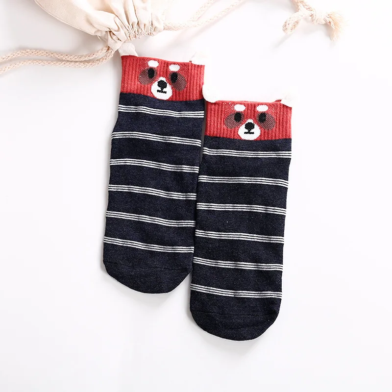 Woman Funny Cute Socks Women Cartoon Lovely Cotton Directly Plate Spring Harajuku | Женская одежда