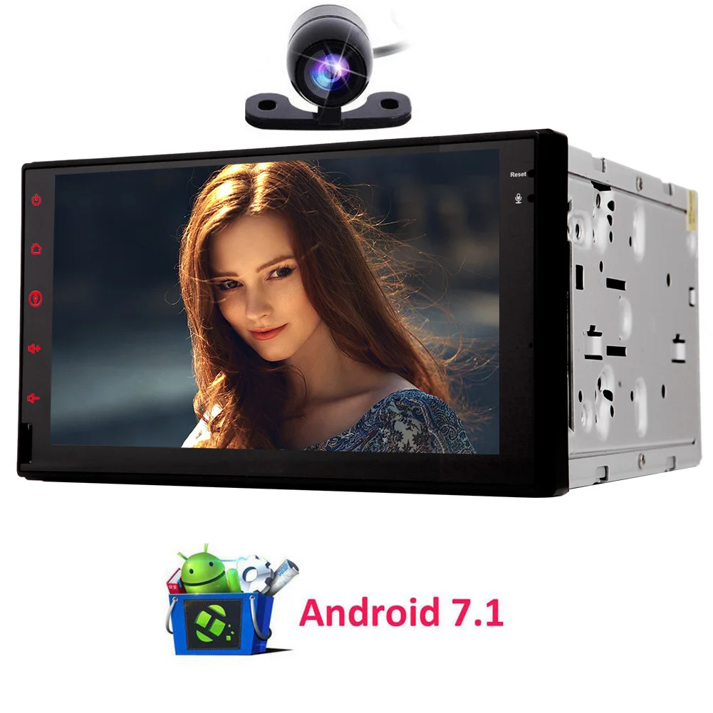 2 din автоматическое радио gps android 7 1 Авто Lettore MP5 Wi Fi OCTA core 2Гб Оперативная память 32 GB
