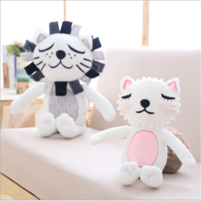 Cute Soft Plush Dolls Animal Doll Polo Cocodrilo Children Toys Gifts For Oyuncak Pillow 40cm Cat Toy |