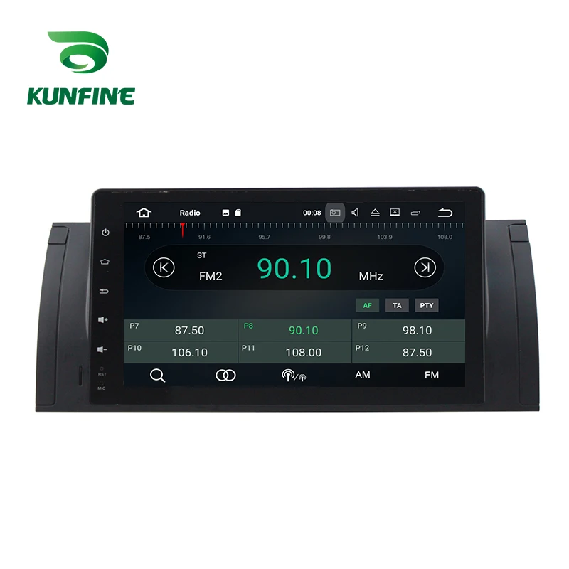 Android 9 0 Core PX6 A72 ОЗУ 4 Гб ПЗУ 64 ГБ Автомобильный DVD GPS мультимедийный плеер стерео для