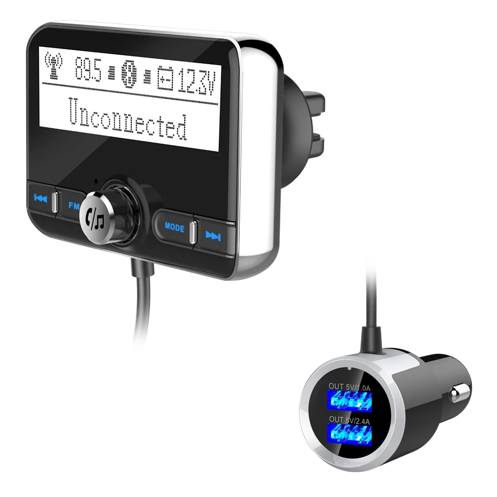 Bluetooth Fm передатчик беспроводной автомобильный модулятор Автомобильный Mp3 плеер