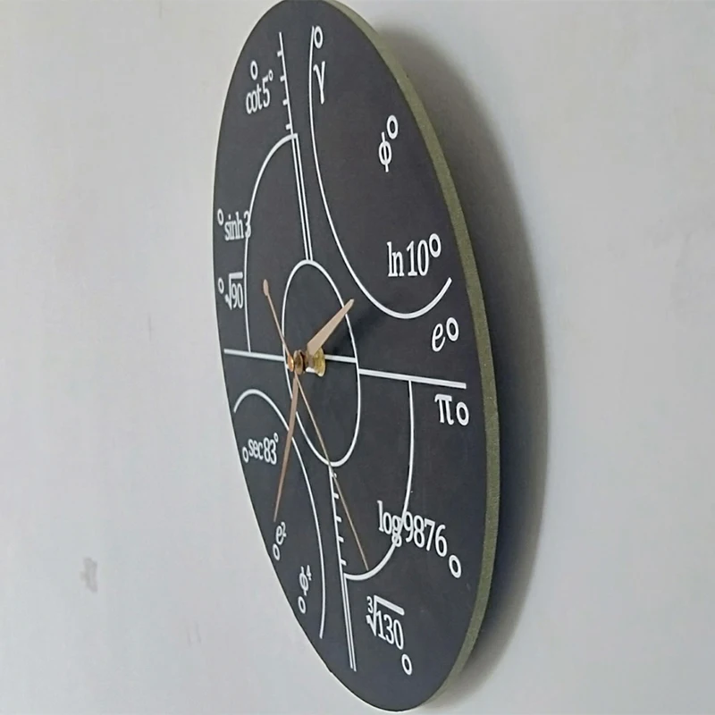 Передовые математические иррациональные цифры настенные часы наука