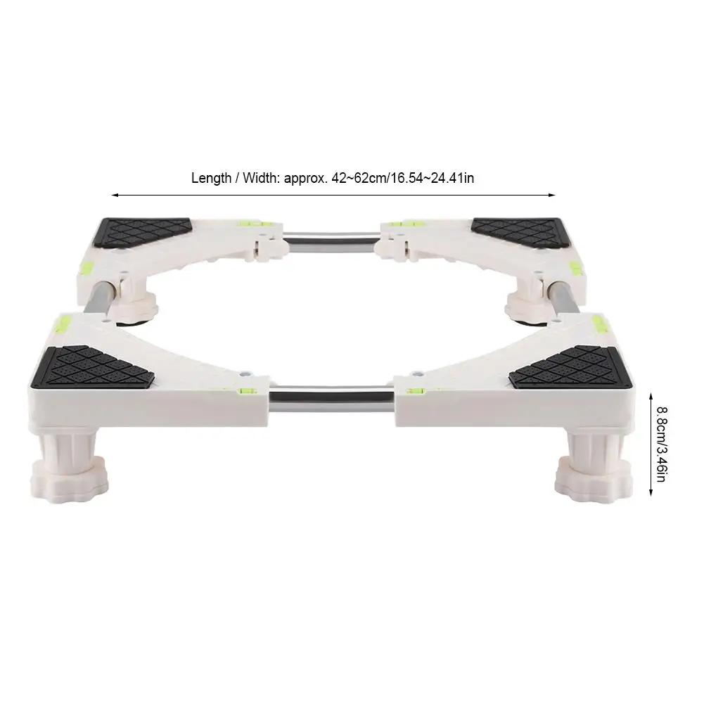Сверхмощная 4/8 футов регулируемая подставка для стиральной машины держатель