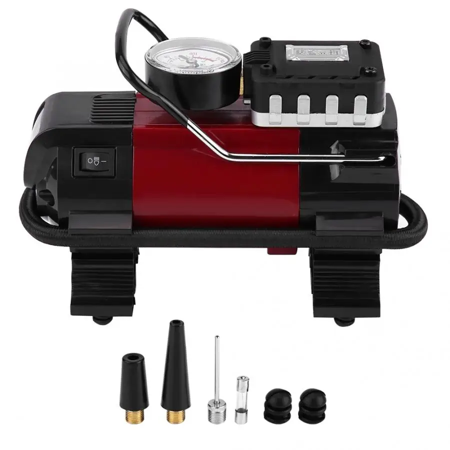 12 В цифровой автомобильный насос для накачивания шин воздушный компрессор 100
