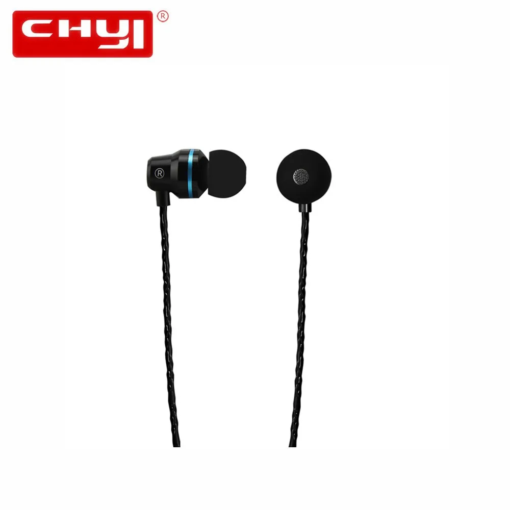 CHYI наушники для телефона вкладыши спортивные с микрофоном xiaomi iPhone samsung гарнитура