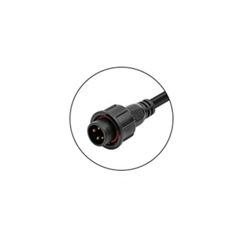 CLAITE 4 Pin 4A 20AWG белый черный Водонепроницаемый женский и мужской соединительный