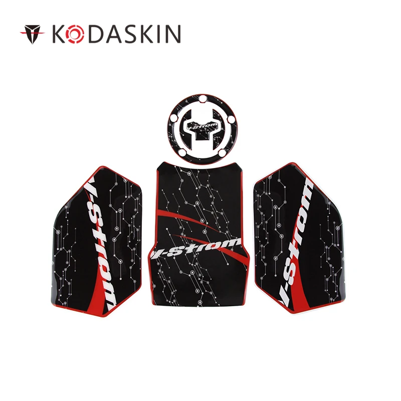 KODASKIN 3D печать газовая крышка бак Тяговая подушка наколенник топлива Боковая