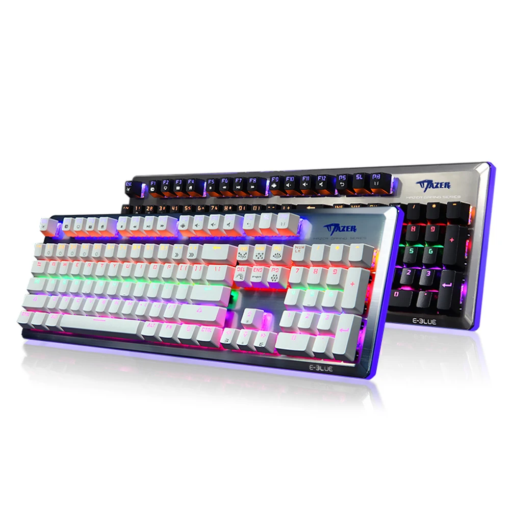 E 3LUE K727 NKRO Игры Механическая клавиатура Проводная с красочными Подсветка полный N