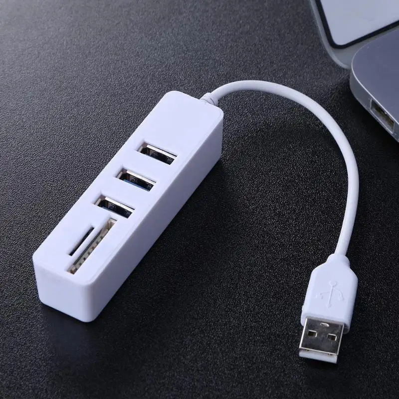 Высокое качество USB комбо 2 0 концентратор Высокоскоростной 3 порта разделитель