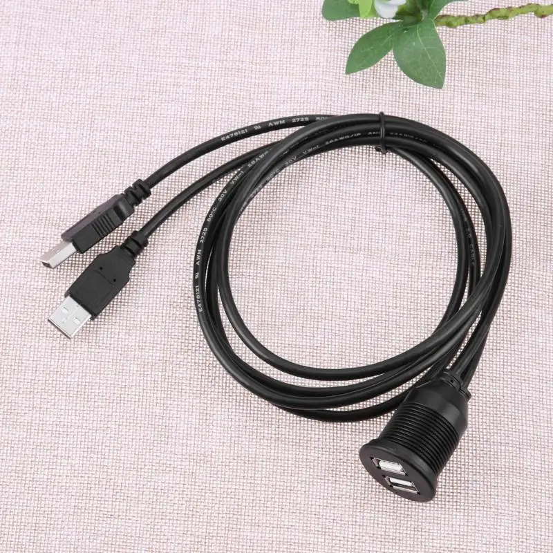 1 м 2 USB разъем свинцовая панель кабель для передачи данных на приборной панели