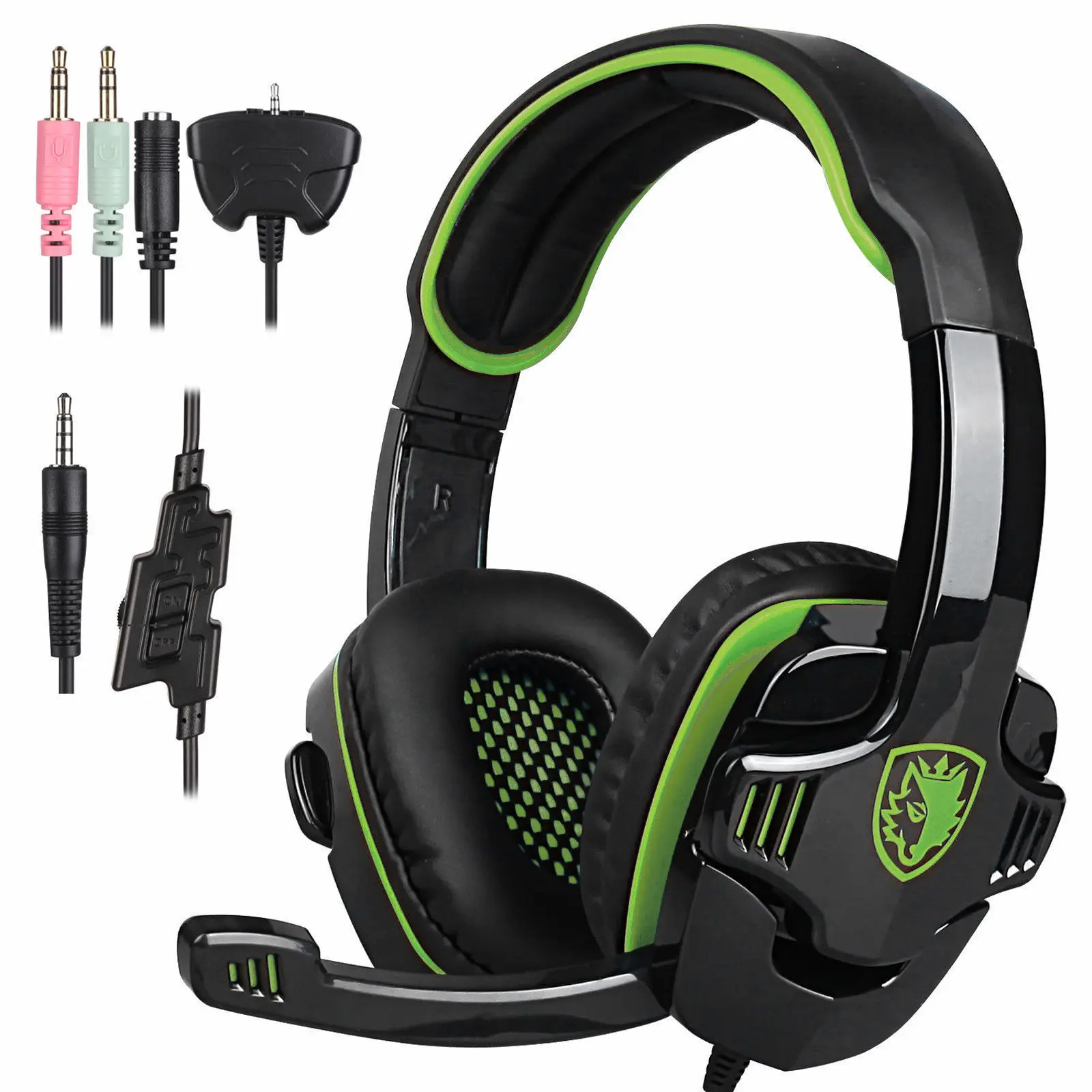 PS4 наушников SA 708GT SADES игровая гарнитура для ПК/ноутбук/Xbox 360 с микрофоном