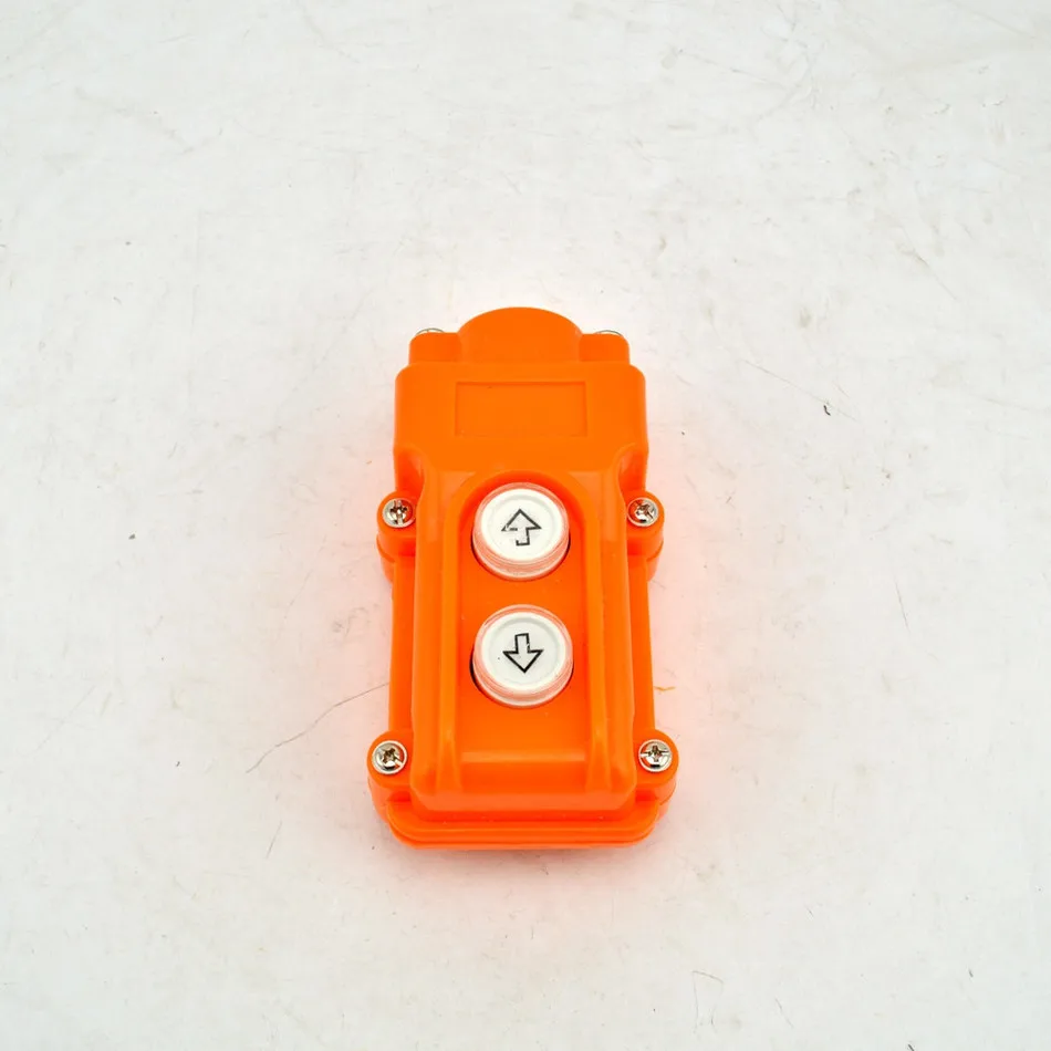

New Arrivals COB-61 Silver Contact Up Down Pushbutton Crane Hoist Switches Push Button Waterproof COB61 China