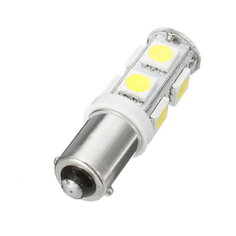 2X H6W BAX9S 9 SMD 5050 LED CANBUS Side Parking Light Bulbs Car DRL Interior 12V Lights White | Автомобили и мотоциклы