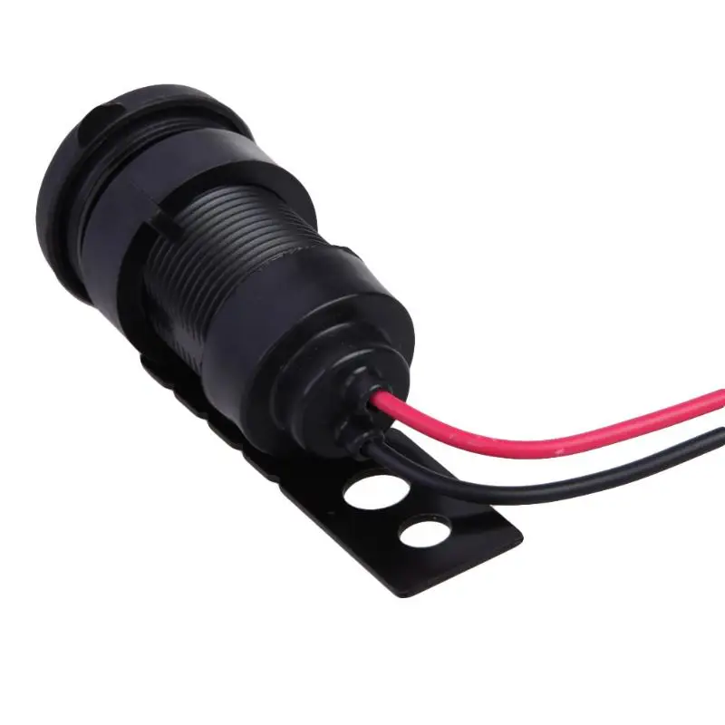Водонепроницаемый мотоцикл USB зарядное устройство 12V пластиковая крышка Зарядка