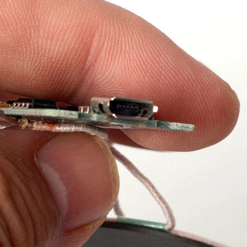 VEEAII Беспроводная зарядка 5 Вт PCBA DIY для iphone 8 чехол 7 Qi Беспроводное зарядное
