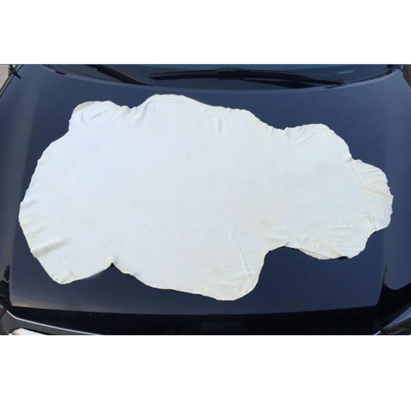 Новая натуральная замша ткань для чистки автомобиля износостойкость без следов