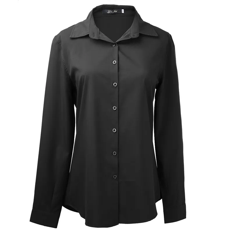 Женские топы 2016 женские рубашки с длинным рукавом из хлопка Blusas Femininas