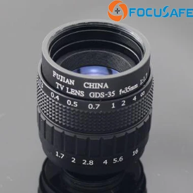 Focusafe Fujian 35 мм беззеркальные линзы для камеры 2/3 &quotформат C крепление машинного