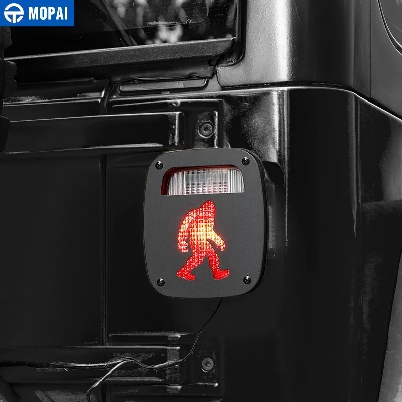 MOPAI колпаки лампы для Jeep Wrangler 1997-2006 Автомобильный задний светильник крышка