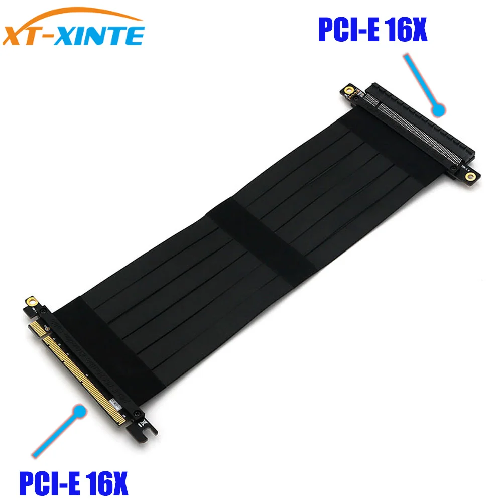 XT-XINTE PCI Express 16x гибкий кабель переходная карта адаптер расширение видеокарта