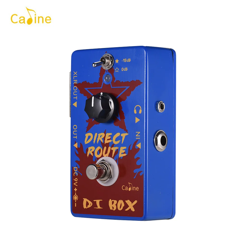 Caline CP 64 прямой путь синий DI Box эффекты электрогитары педали для наушников Amp