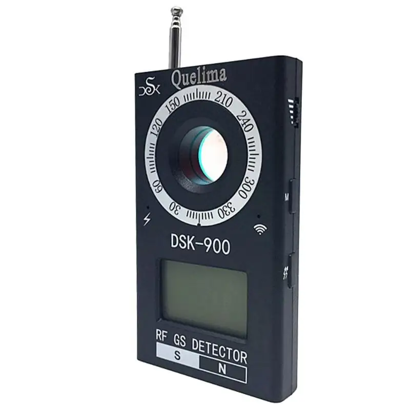 5-6V DC DSK900 Full Range RF Wireless Signal Detector Camera Bug Audio Voice Finder Cell Phone GPS Scanner Tracker 1MHz-6.5GHz |