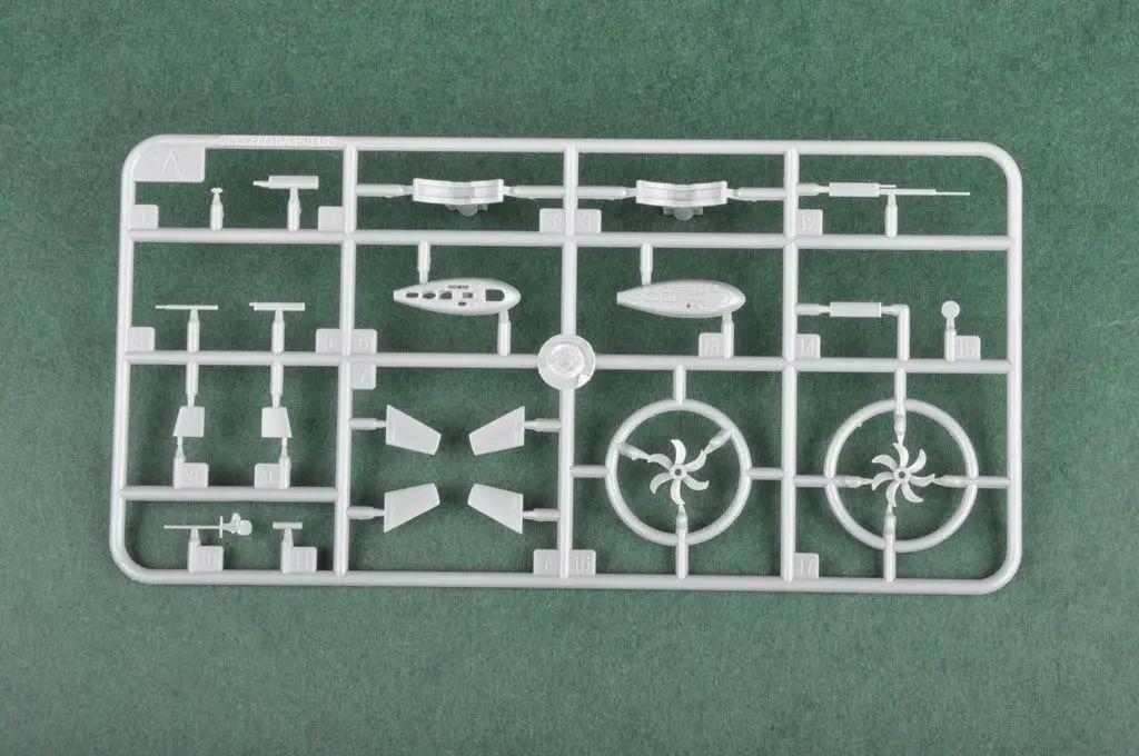 Hobbyboss 83527 1/350 немецкий морской Тип 212 атакционная подводная лодка наивысшего