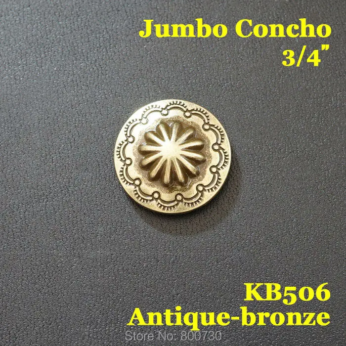 (KB506) 10 шт 3/4 ''западные кнопки Jumbo кожевенное ремесло|Пуговицы| |