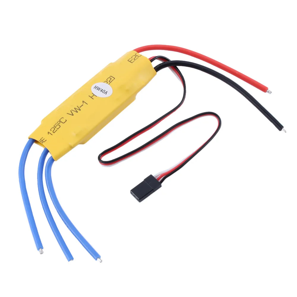 RC вертолет 40A Бесщеточный Регулятор скорости двигателя ESC Квадрокоптер