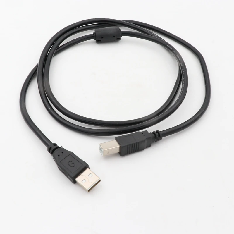 Бесплатная доставка 10 шт./лот 1 2 метров Usb 0 28awg/1p + 24awg/2c 80 градусов 30 В Кабель AM BM для