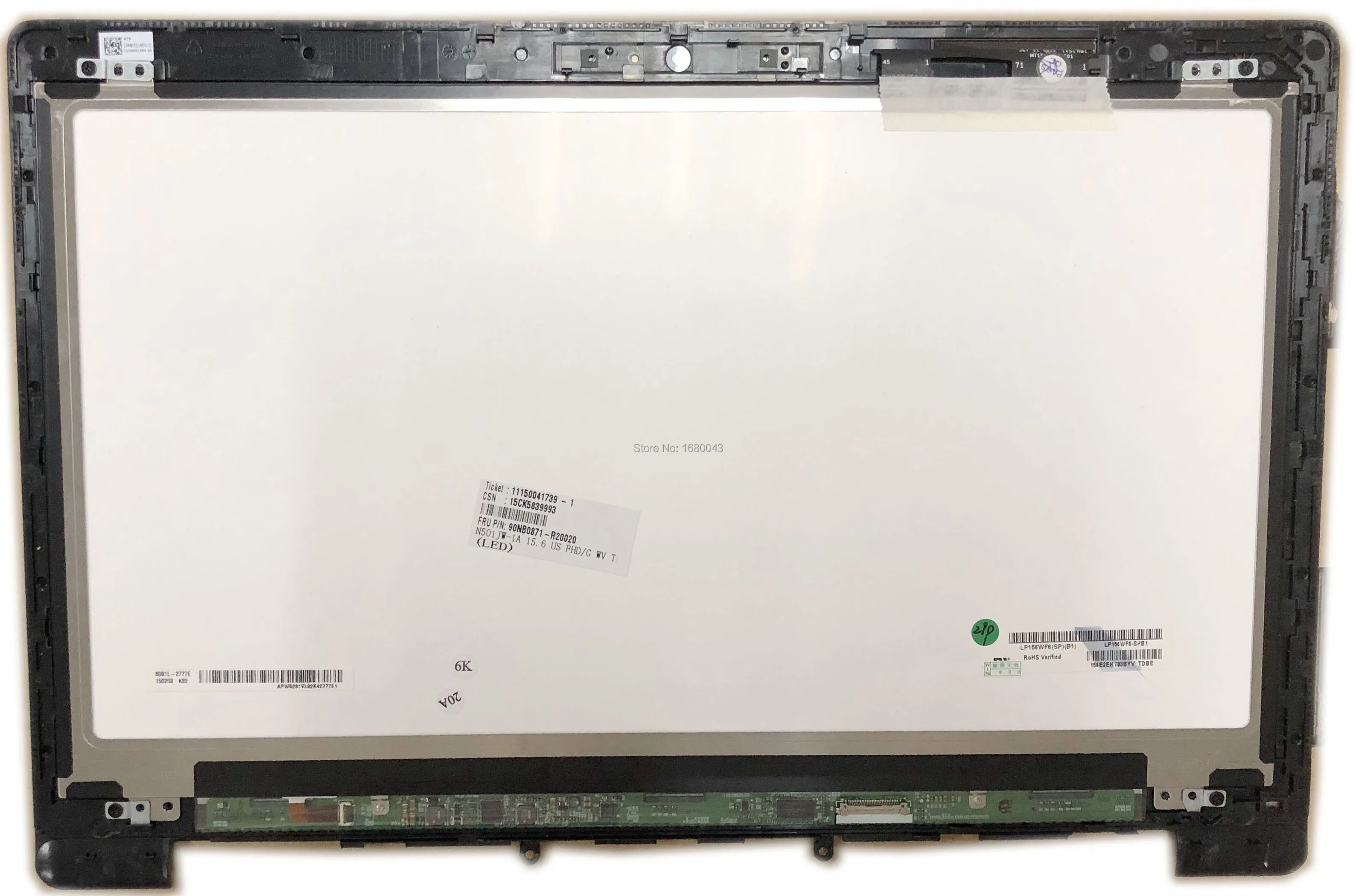  -            Asus N501JW E 253591 94V-0 15639